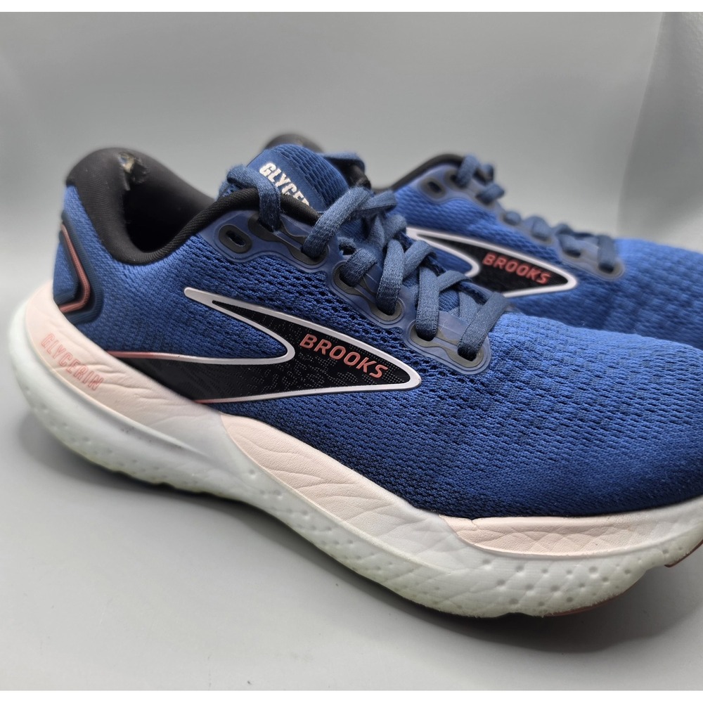 Brooks Glycerin 20 Womens 6.5 B Running Shoes Blue Pink DNA LOFT V3 Sneakers